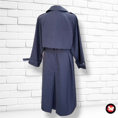**HOY** Gabardina larga C&amp;A color Azul marino Talla 50 (22UK)