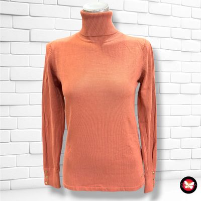 **HOY** Jersey de manga larga y cuello alto COTTON CLUB color Arena Talla M
