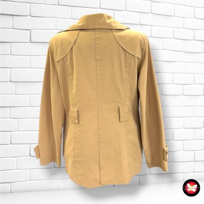 **HOY** Gabardina impermeable ZARA color Camel Talla XL