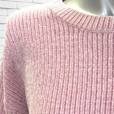 **HOY** Jersey de manga larga de lana de terciopelo FB SISTER color Rosa Talla S