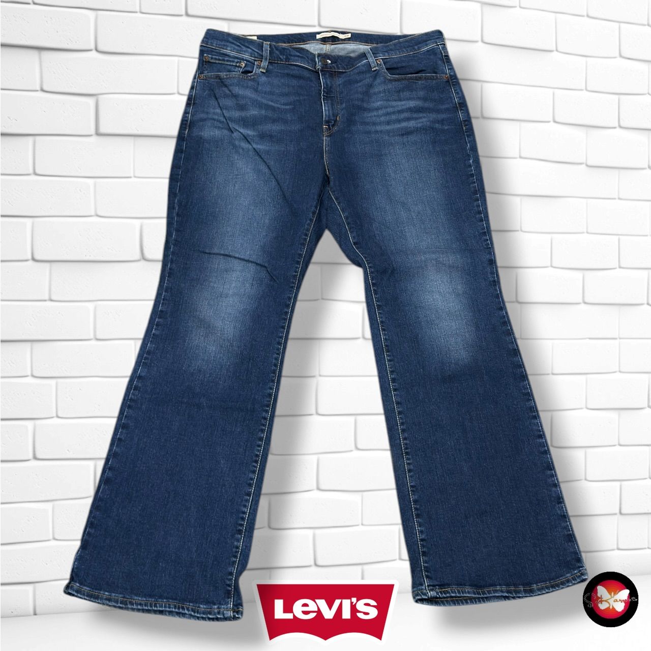 **HOY** Pantalón 725 HIGH RISE BOOTCUT LEVI’S color Azul vaquero oscuro Talla 3XL (18W)
