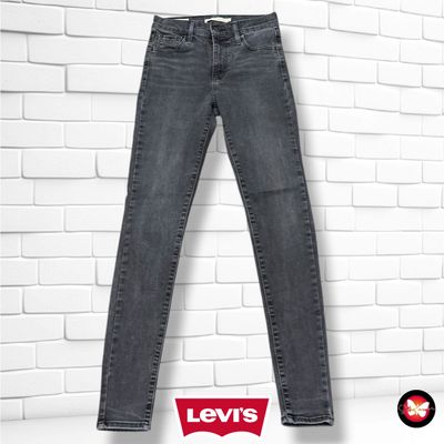 **HOY** Pantalón 720 HIGH RISE SUPER SKINNY LEVI’S color Gris vaquero Talla XS (W25)