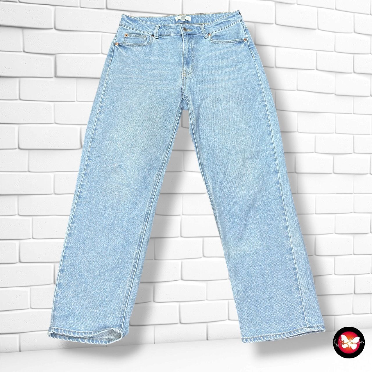 **HOY** Pantalón H&amp;M color Azul vaquero Talla 38