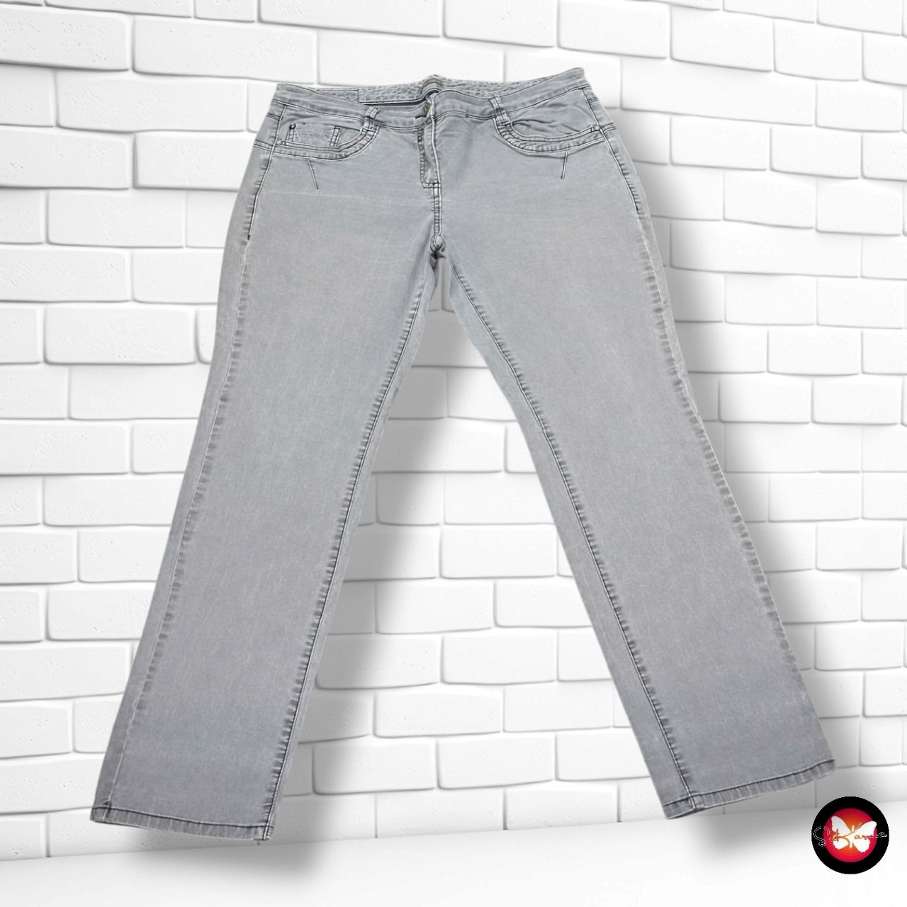 **HOY** Pantalón CECIL color Gris vaquero Talla XL (W34) (grande)