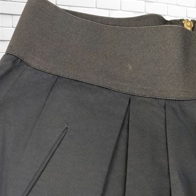 **HOY** Falda con goma en la cintura ZARA color Negro Talla M