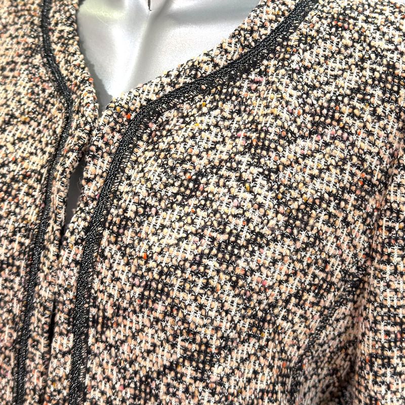 **HOY** Chaqueta tweed GERRY WEBER color Negro y nude Talla 38