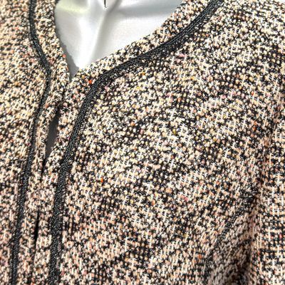 **HOY** Chaqueta tweed GERRY WEBER color Negro y nude Talla 38