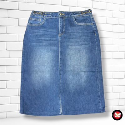 **HOY** Falda MOS MOSCH color Azul vaquero Talla L (W31) (grande)