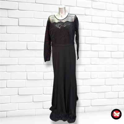 **HOY** Vestido largo de fiesta  color Negro Talla 46