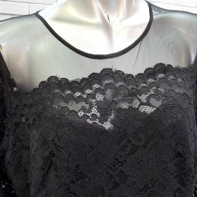 **HOY** Vestido largo de fiesta  color Negro Talla 46