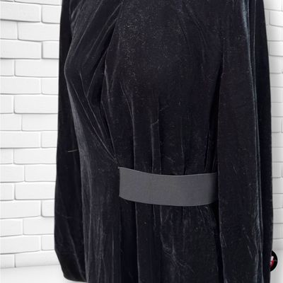**HOY** Vestido largo de terciopelo ASOS color Negro Talla 38