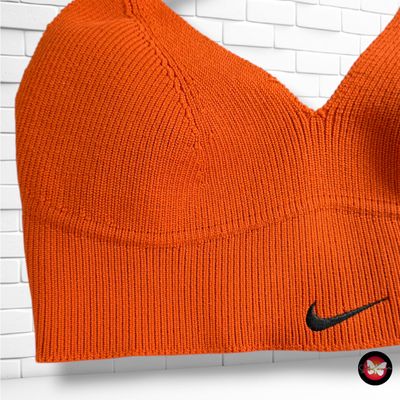 **HOY** Top deportivo de punto NIKE color Teja Talla S