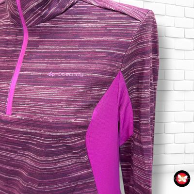 **HOY** Sudadera deportiva QUECHUA color Morado Talla S