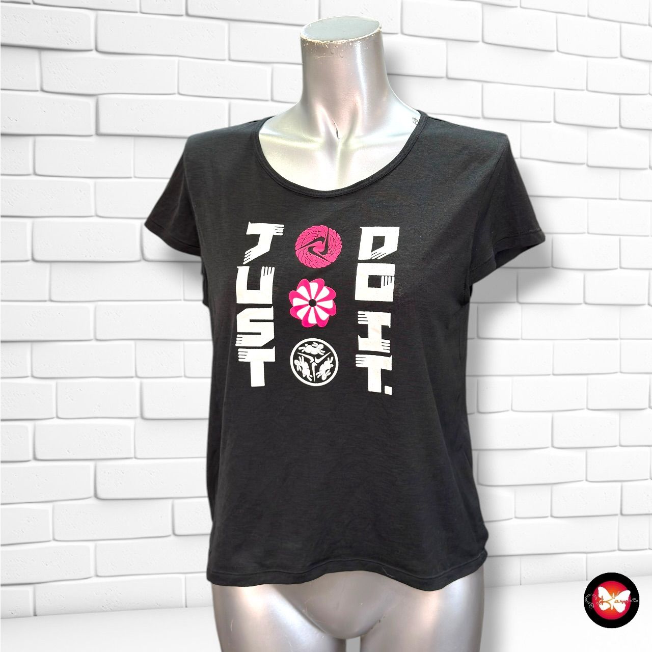Camiseta deportiva NIKE color Negro Talla S
