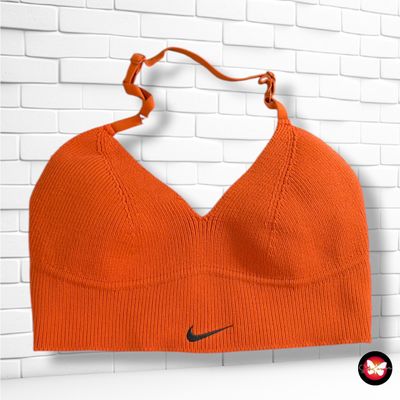 **HOY** Top deportivo de punto NIKE color Teja Talla S