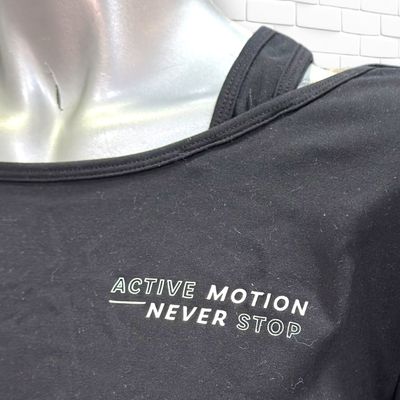 **HOY** Camiseta deportiva PAGE ONE color Negro Talla 12-14 AÑOS