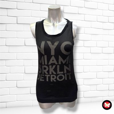 **HOY** Camiseta deportiva con rejilla BLIND DATE color Negro Talla S