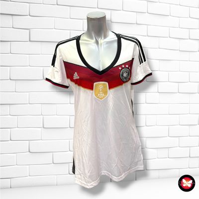 **HOY** Camiseta deportiva FIFA 2014 · DEUTSCHER FUSSBALL-BUND ·  ADIDAS color Blanco Talla L