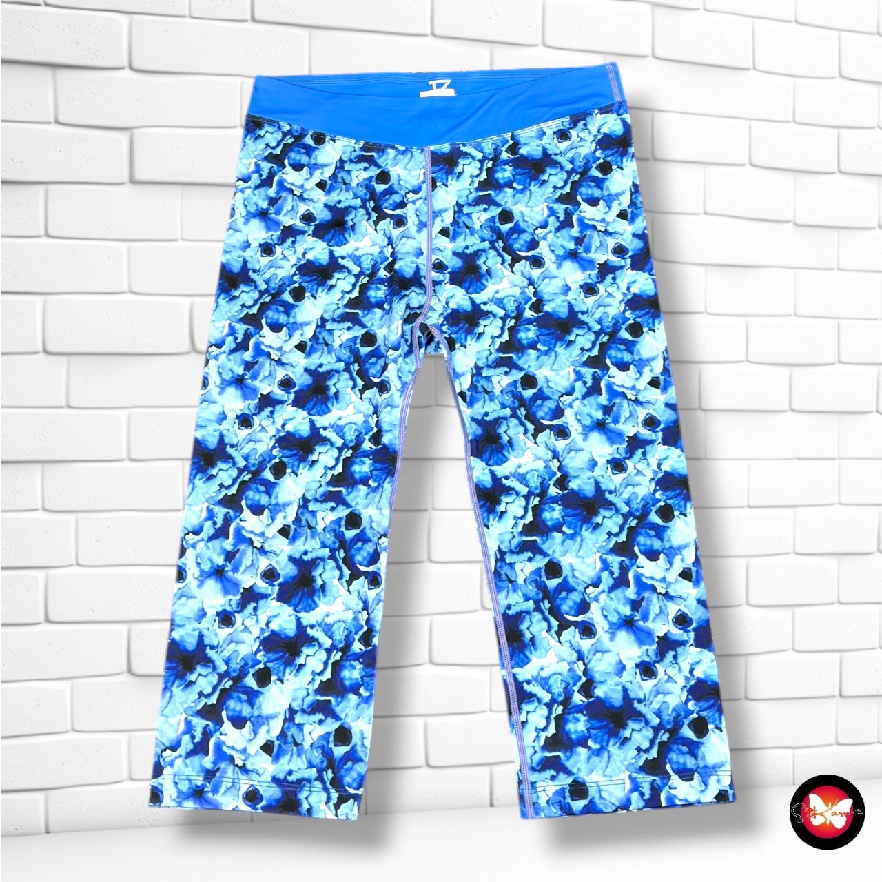 **HOY** Mallas deportivas piratas TRAINING ZONE color Azul y celeste Talla L