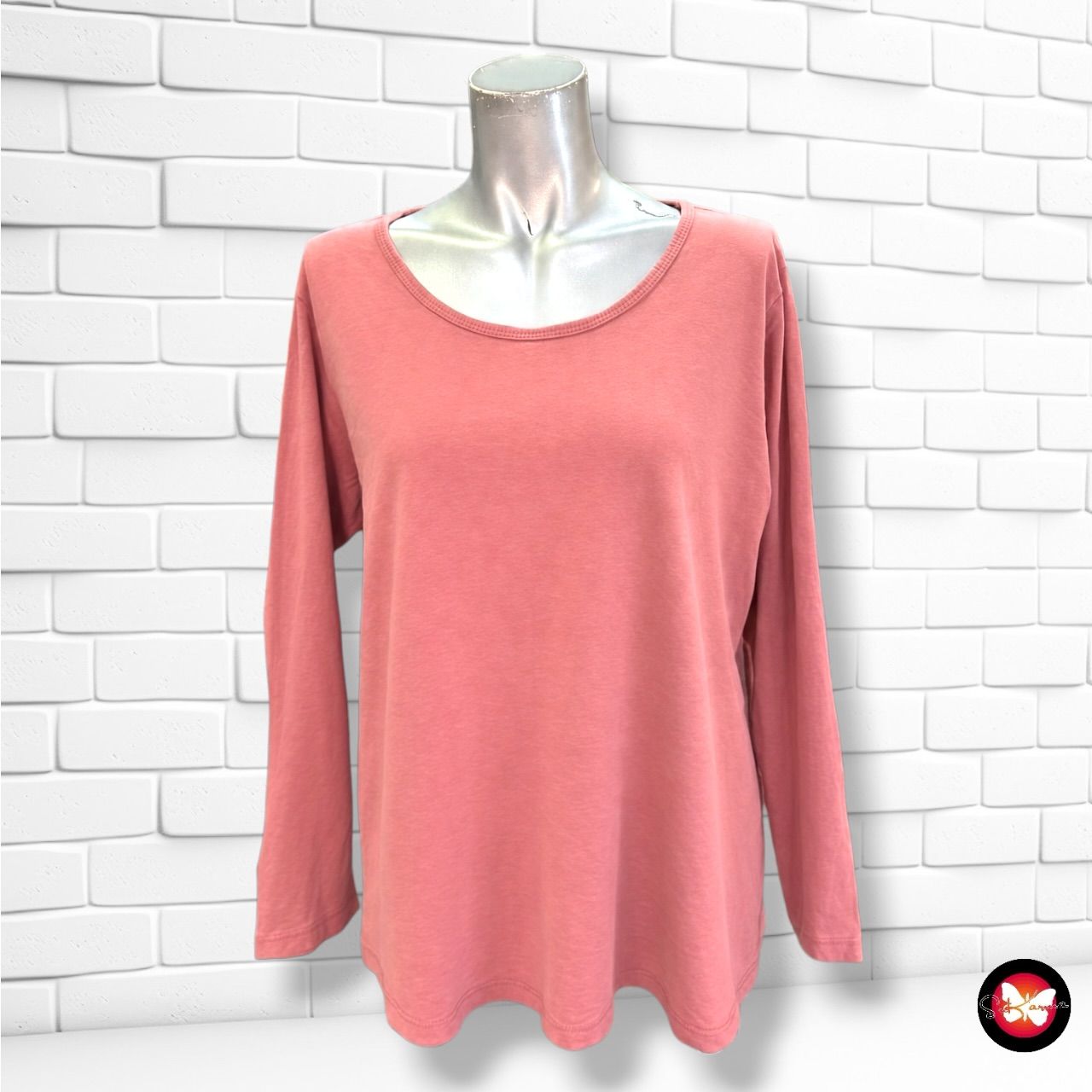 **HOY** Camiseta de manga larga ESMARA color Rosa Talla XL