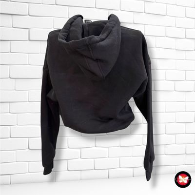 **HOY** Chaqueta sudadera cropped SMILODOX color Negro Talla S