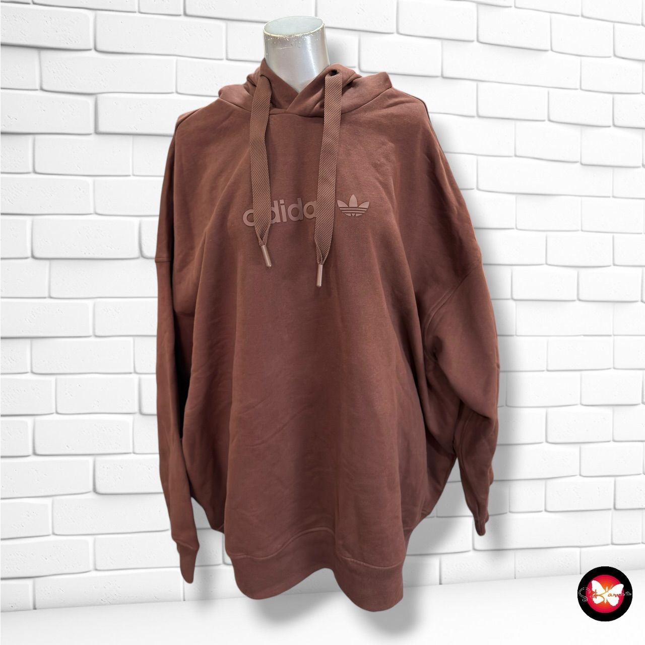 **HOY** MAXI Sudadera ADIDAS color Marrón Talla M (grande)