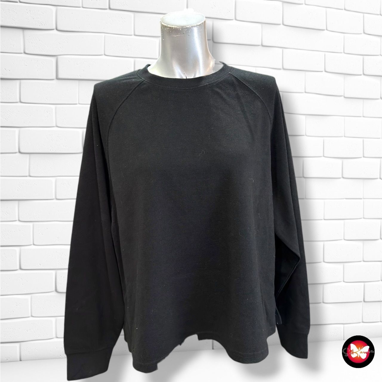 **HOY** Sudadera básica MANGO color Negro Talla S