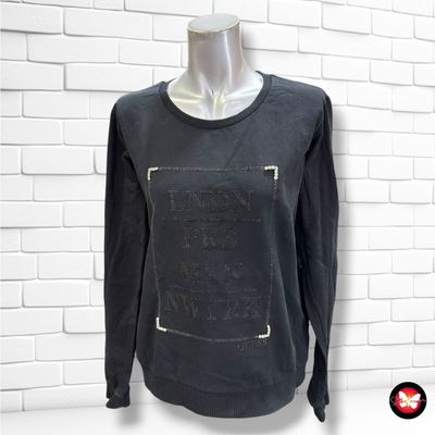 **HOY** Sudadera GUESS color Negro Talla M