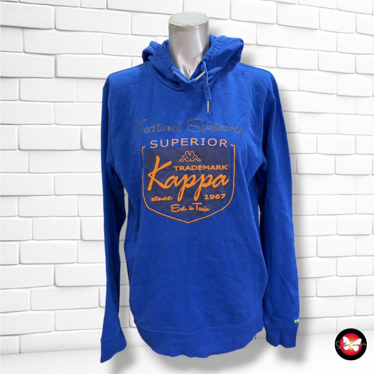 **HOY** Sudadera KAPPA color Azul Talla S