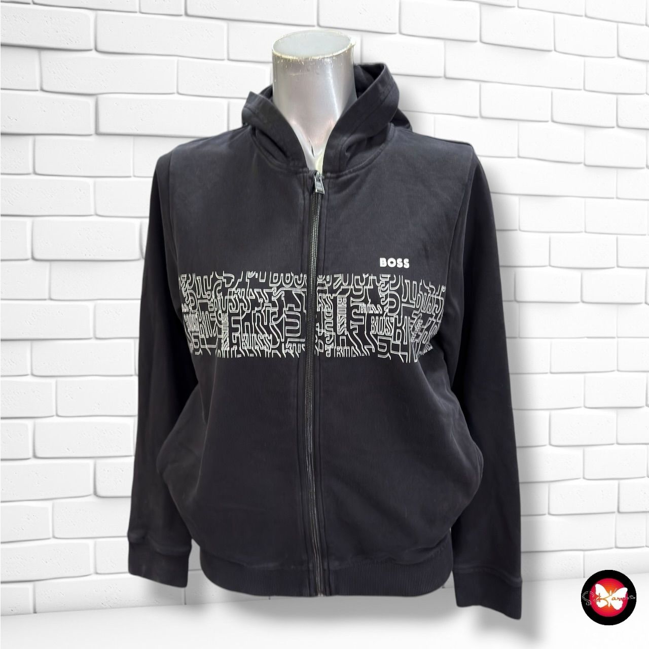 **HOY** Sudadera HUGO BOSS color Negro Talla XS
