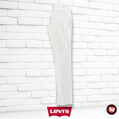 **HOY** Pantalón 535 SUPER SKINNY LEVI’S color Blanco Talla L (W30)