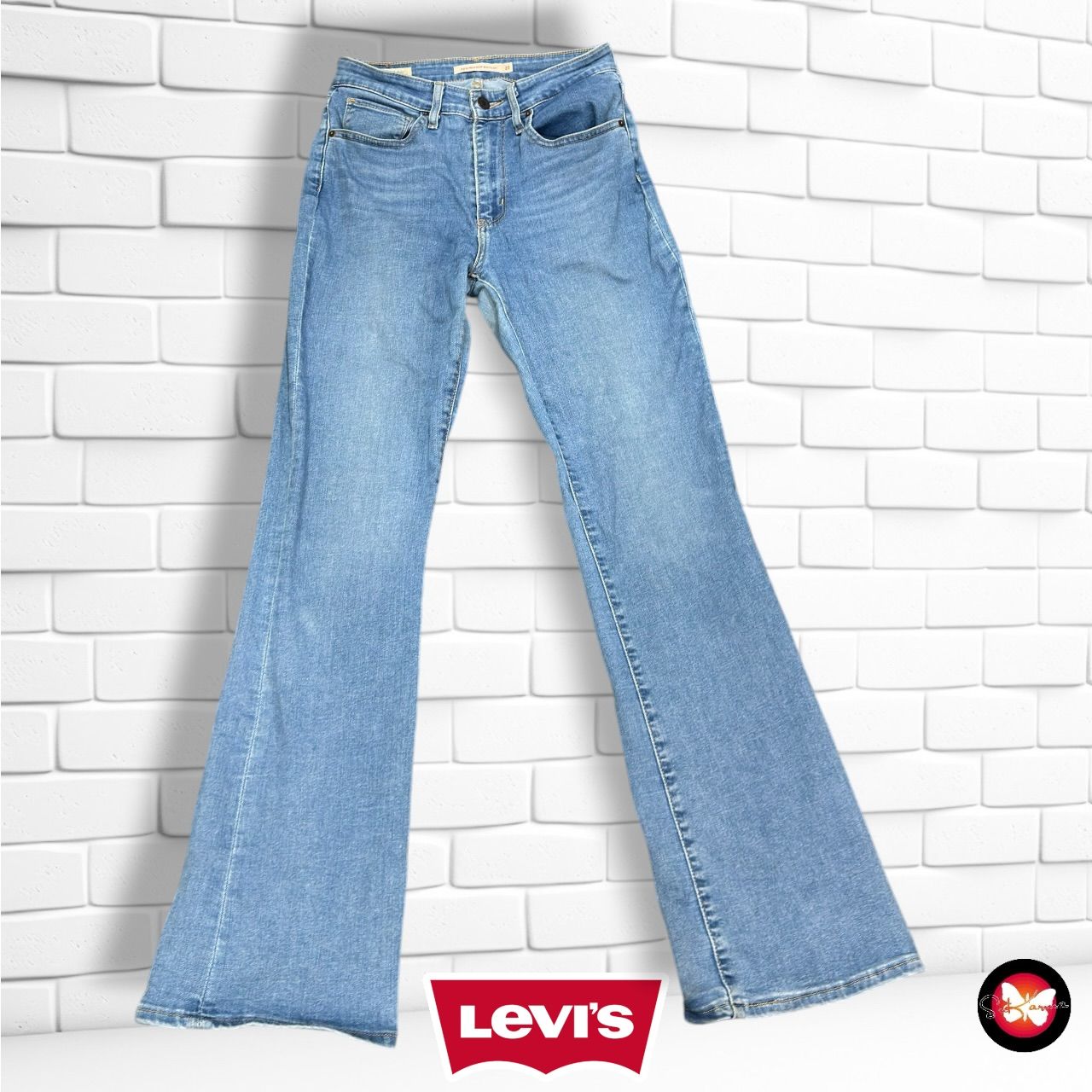 **HOY** Pantalón 725 HIGH RISE BOOTCUT LEVI’S color Azul vaquero Talla S/M (W27)