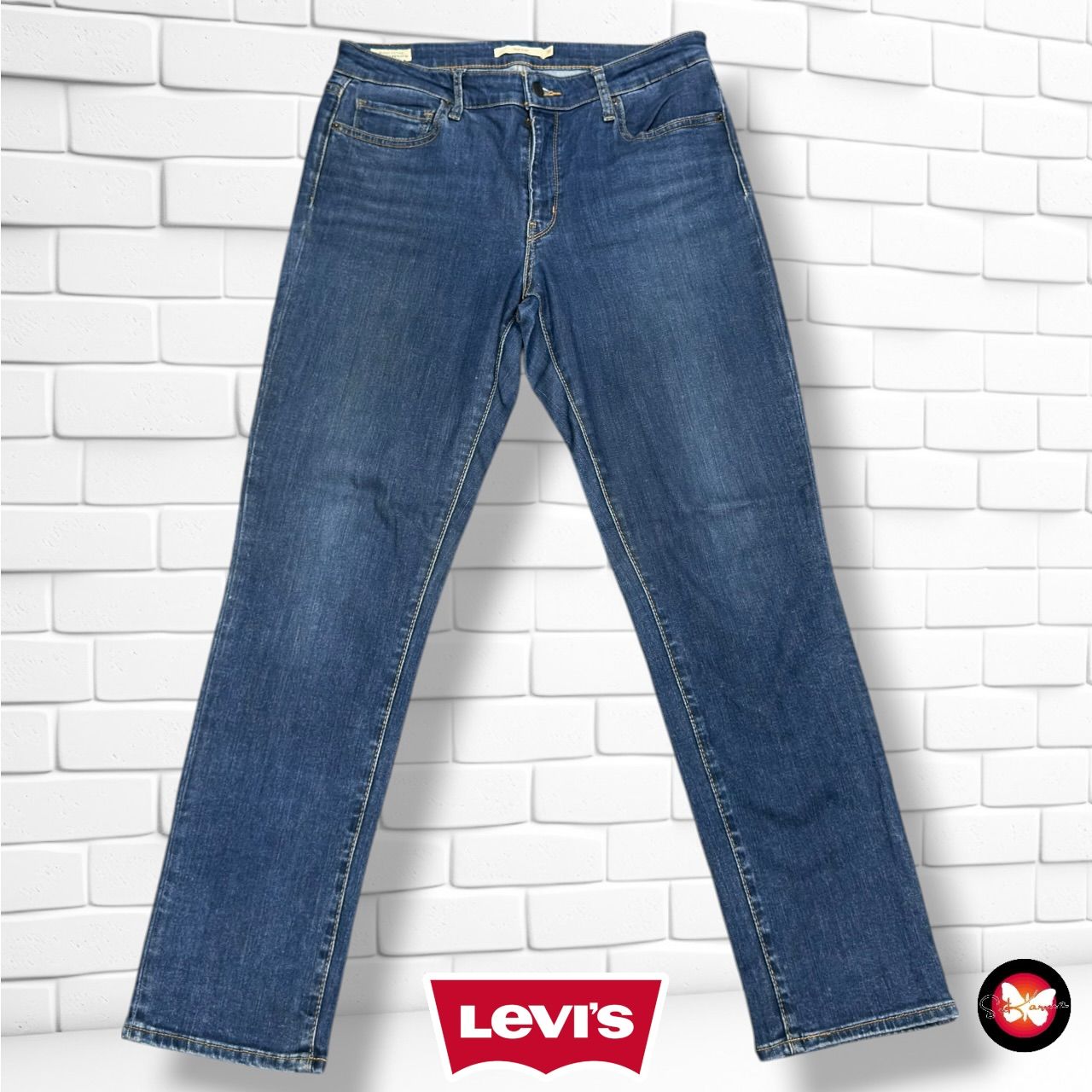 **HOY** Pantalón 712 SLIM LEVI’S color Azul vaquero Talla L (W32) (grande)