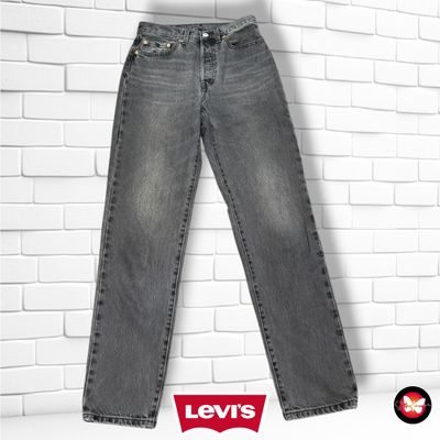 Pantalón 501 LEVI’S color Gris vaquero Talla S (W26)