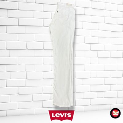 Pantalón DEMI CURVE LEVI’S color Blanco Talla M (W28)