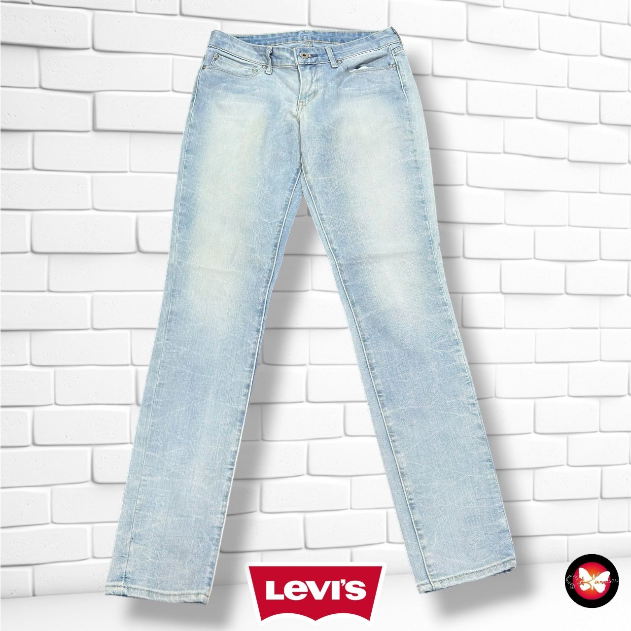 **HOY** Pantalón DEMI CURVE LEVI’S color Azul vaquero Talla M (W28)