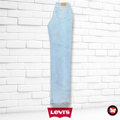 **HOY** Pantalón MINI MOM LEVI’S color Azul vaquero Talla 14 AÑOS