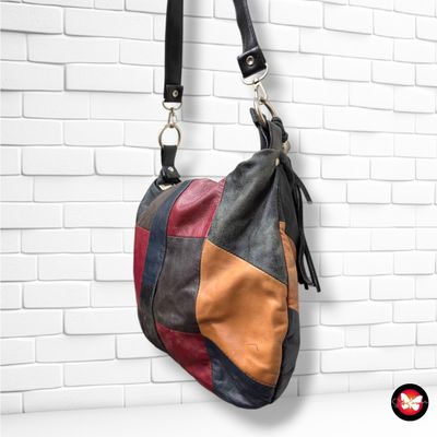**HOY** Bolso de hombro de piel “parches”  color Varios Talla MEDIANO