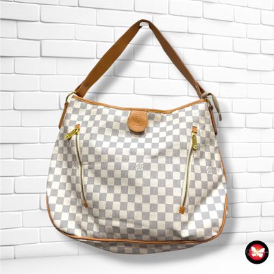 **HOY** Bolso de hombro “réplica”  color Hueso, gris y marrón Talla GRANDE