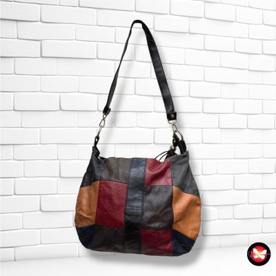 **HOY** Bolso de hombro de piel “parches”  color Varios Talla MEDIANO