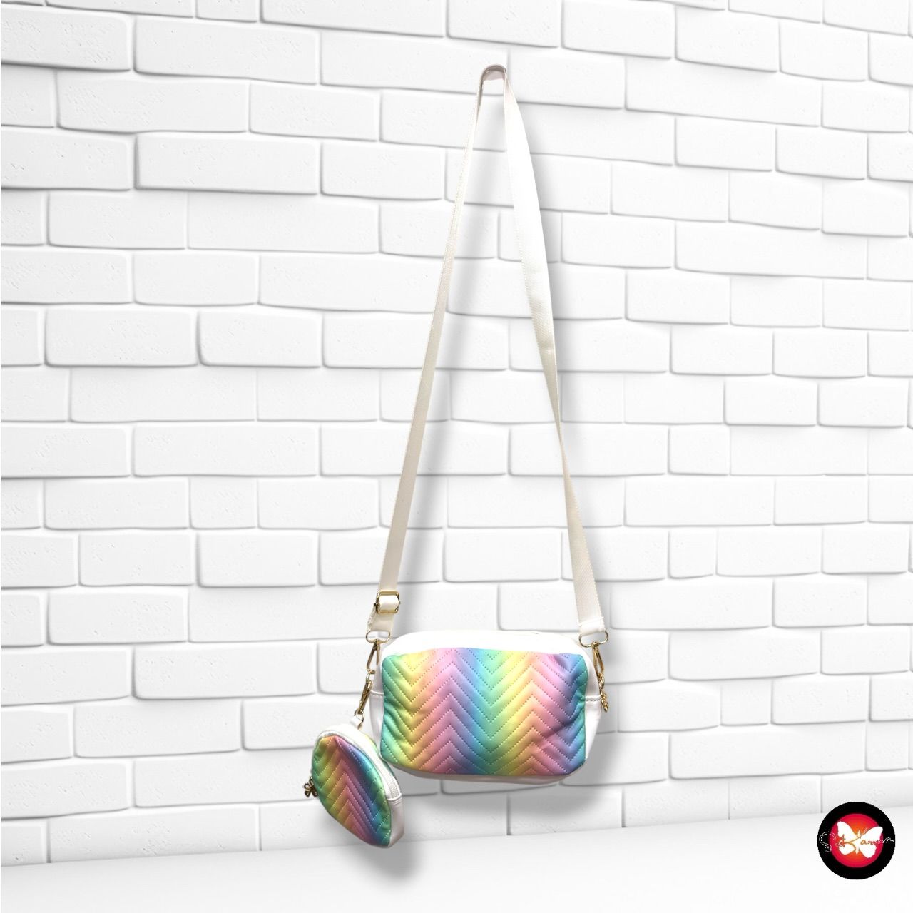 **HOY** Bolso bandolera con monedero  color Varios Talla MINI