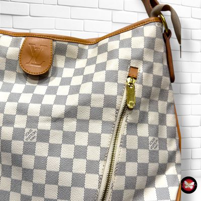 **HOY** Bolso de hombro “réplica”  color Hueso, gris y marrón Talla GRANDE