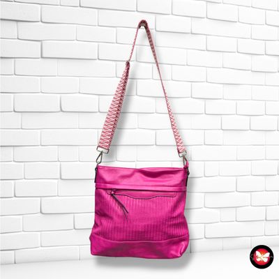 **HOY** Bolso bandolera  color Fucsia Talla GRANDE