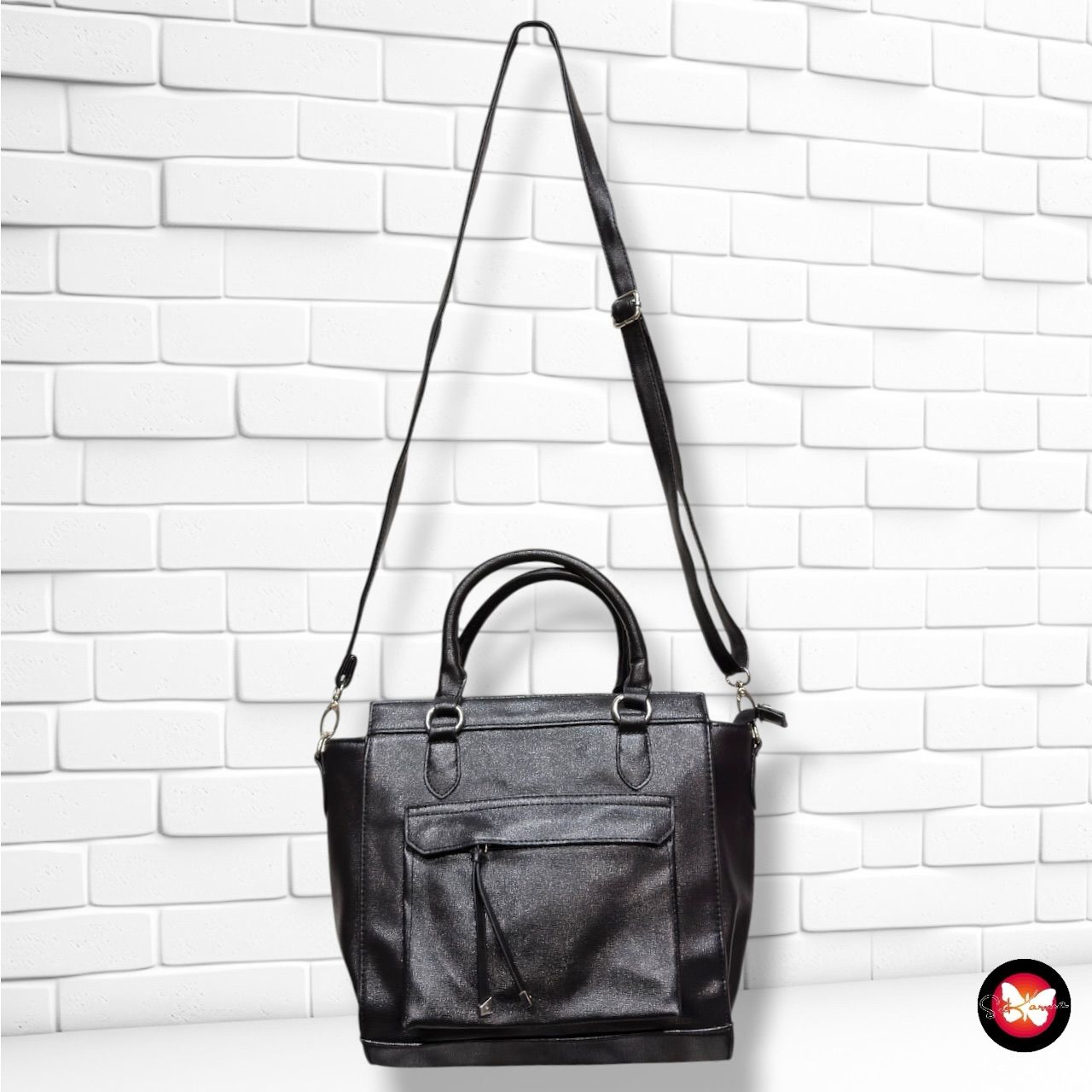 **HOY** Bolso bandolera  color Negro Talla MEDIANO