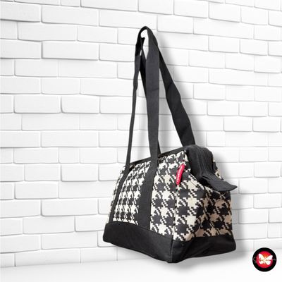 **HOY** Neceser con armazón metálico REISENTHEL color Negro y hueso Talla MEDIANO
