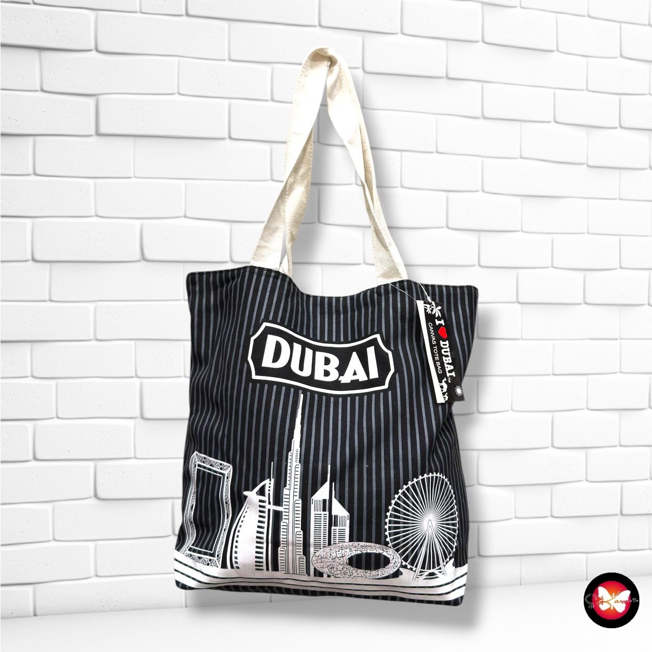 **HOY** Bolso “DUBAI”  color Negro, gris y blanco Talla GRANDE