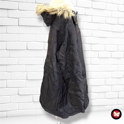 **HOY** Chaquetón acolchado con borreguito  color Negro Talla 2XL