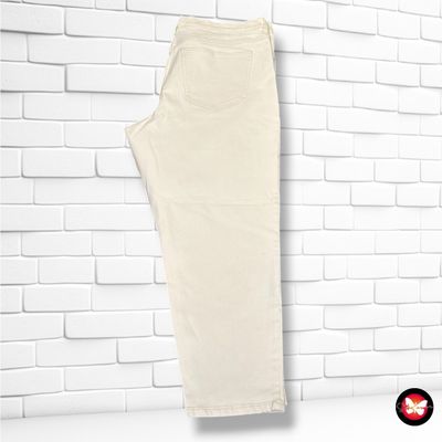 **HOY** Pantalón MANGO color Crema Talla 52