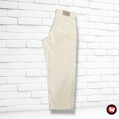 **HOY** Pantalón MANGO color Crema Talla 42