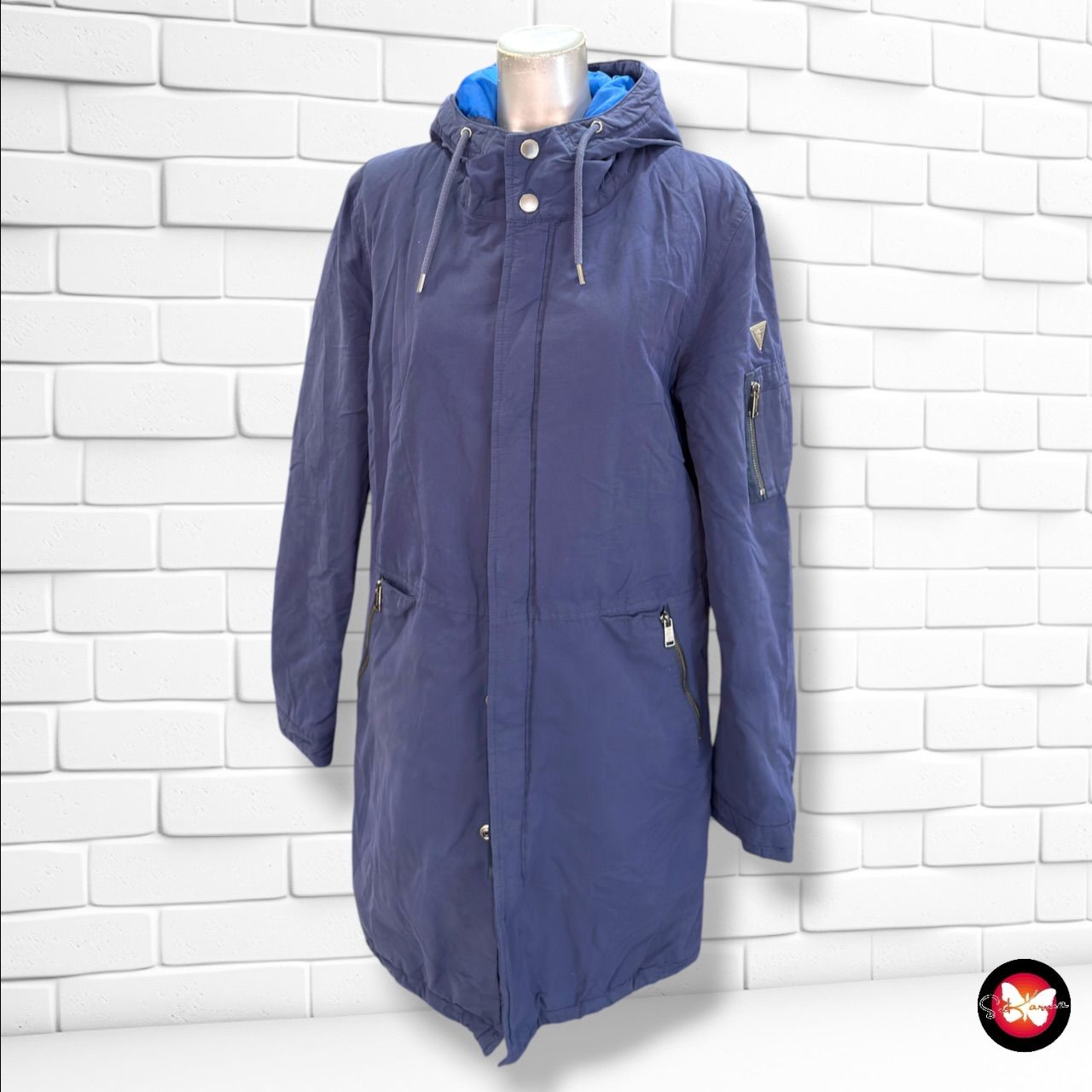 **HOY** Chaquetón acolchado GUESS color Azul Talla S